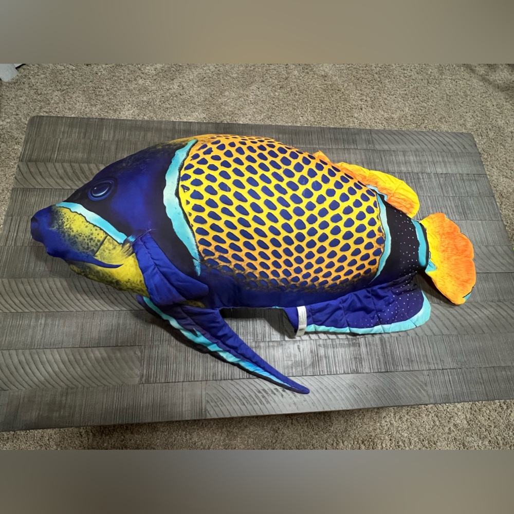 Giant Stuffed Fish, Tree House Kids stuffed fish.  Great condition.